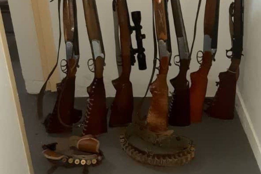 کشف سلاح در منطقه حفاظت شده مله گاله و تنگ سرخ