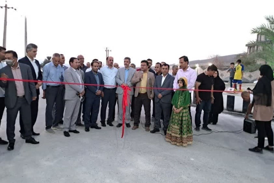 3 هزارمتر مربع آسفالت مشارکتی در روستای هیرم شهرستان اوز با مشارکت بنیاد مسکن افتتاح شد
