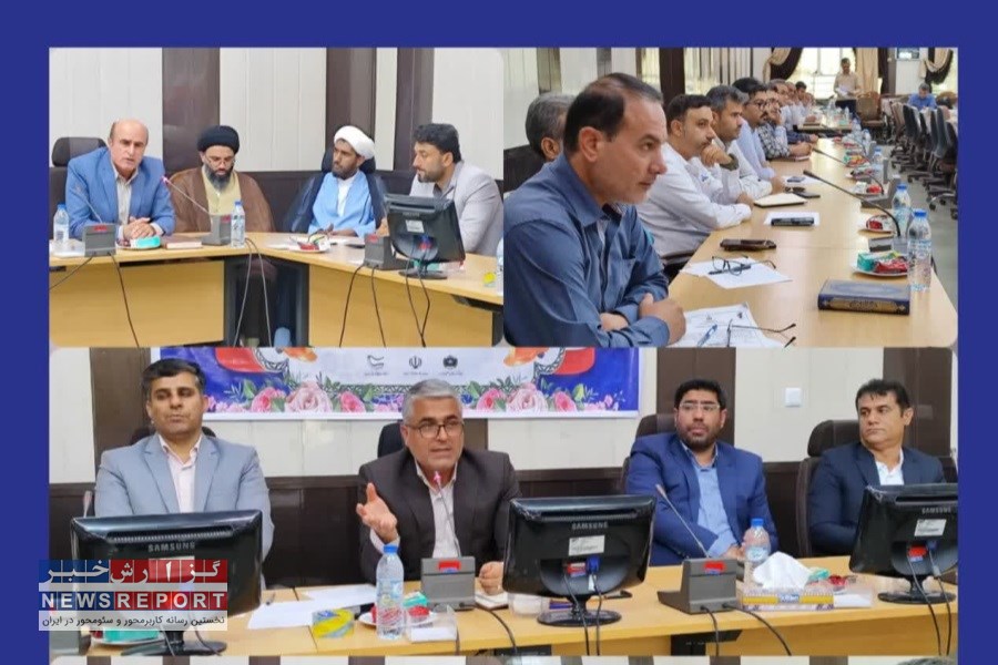 برگزاری ستاد بزرگداشت هفته کارگر در لامرد