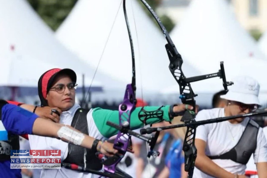رقابت نخستین نماینده تیر و کمان ایران در المپیک پاریس