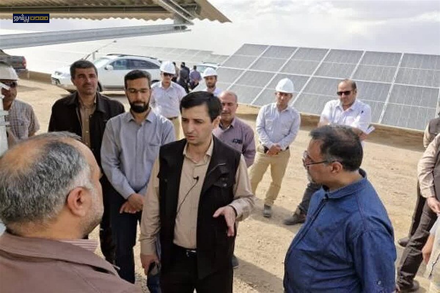 نیروگاه خورشیدی چادرملو تیرماه به بهره‌برداری می‌رسد