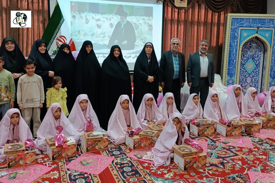 جشن تکلیف ۱۴ دختر دانش‌آموز تبریزی در بنیاد بین المللی خیریه آبشار عاطفه ها برگزار شد