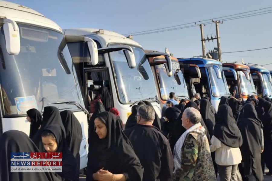 اعزام ۲۴۶ دانش‌آموز دختر بافقی به مناطق عملیاتی جنوب کشور