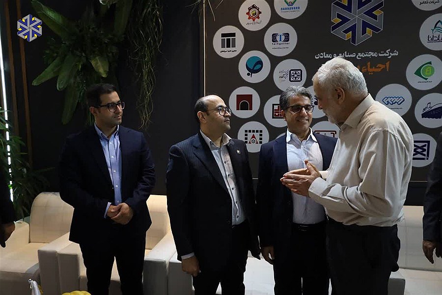احیاءسپاهان؛ کانون توجه مدیران ارشد صنعت در نمایشگاه فولاد کیش