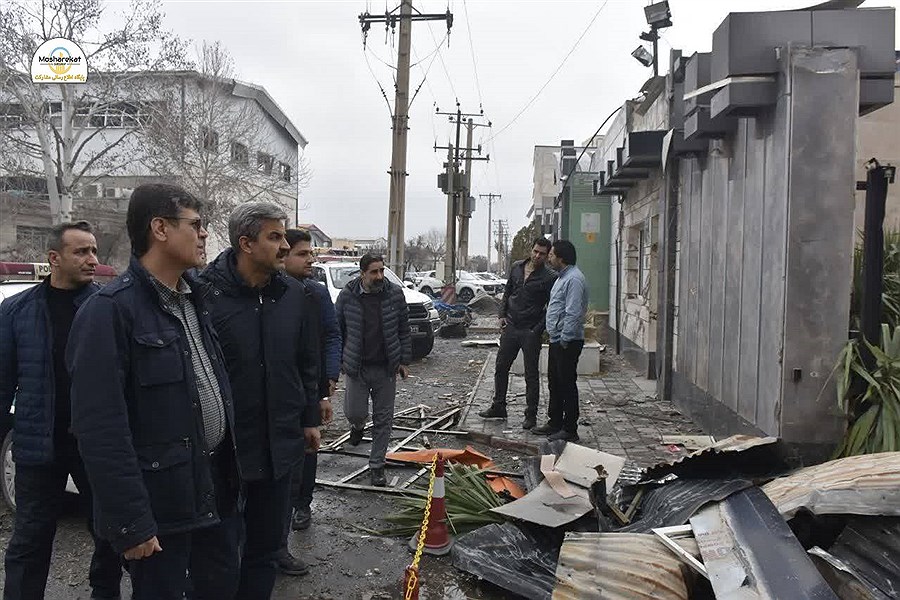 بازدید سرپرست شرکت توانیر از خسارت شبکه برق اراک در پی حملات رژیم صهیونیستی و آمریکا