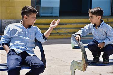 تصویر پشت صحنه یک فیلم کوتاه…